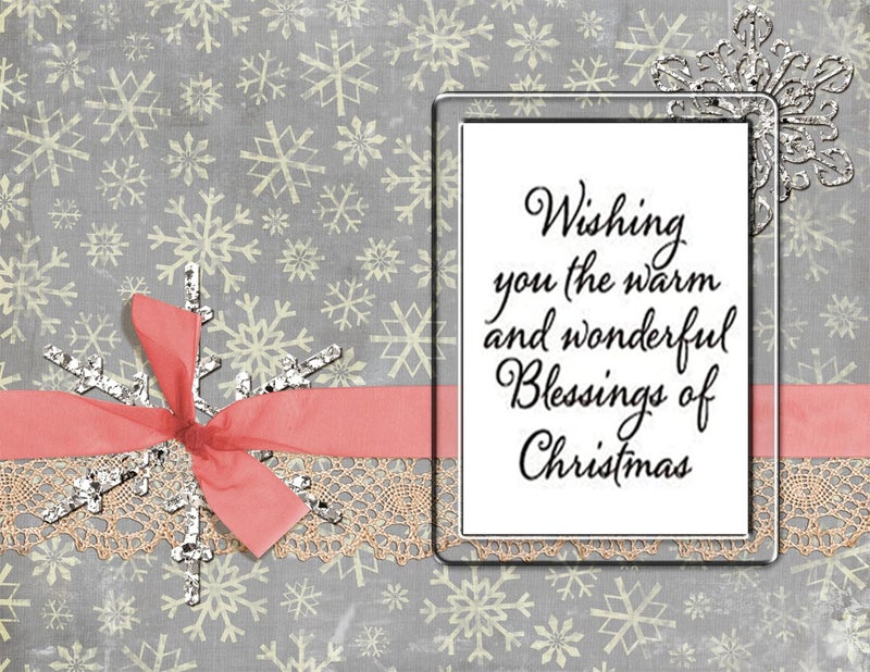 Arbuya Tis Season Merry Christmas Sentiments Sayings Phrase Rubber Clear Stamp/Seal Scrapbook/Photo Decorative Card Making Clear Stamp - Image 4